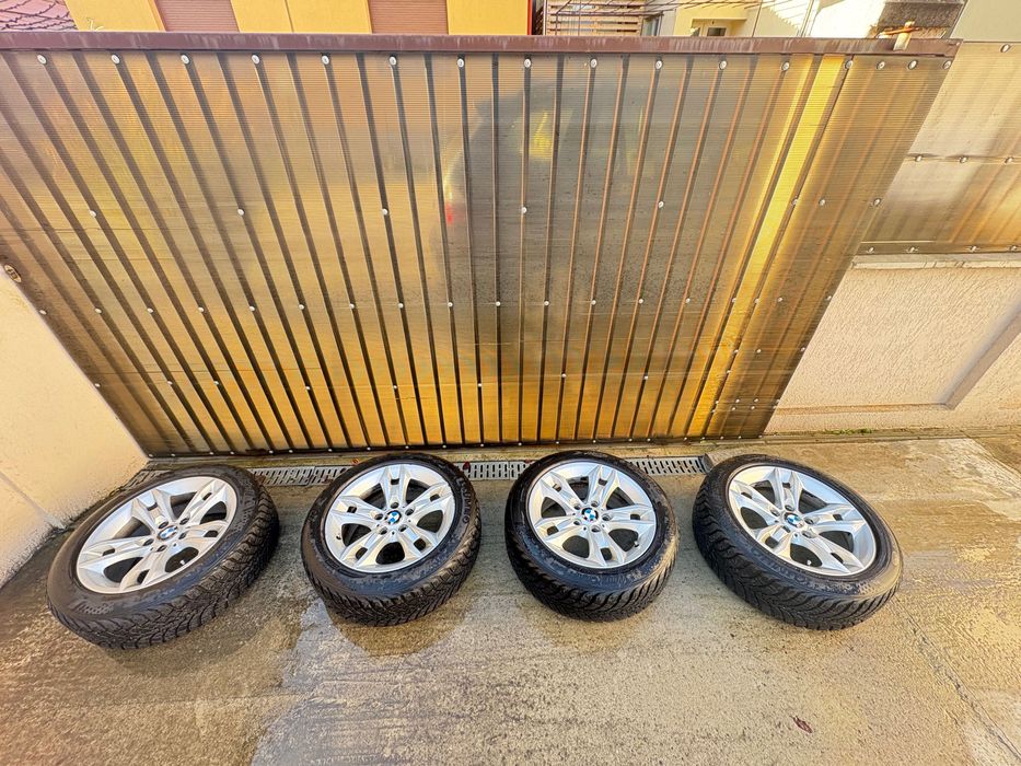 Jante+cauciucuri de iarna bmw x1