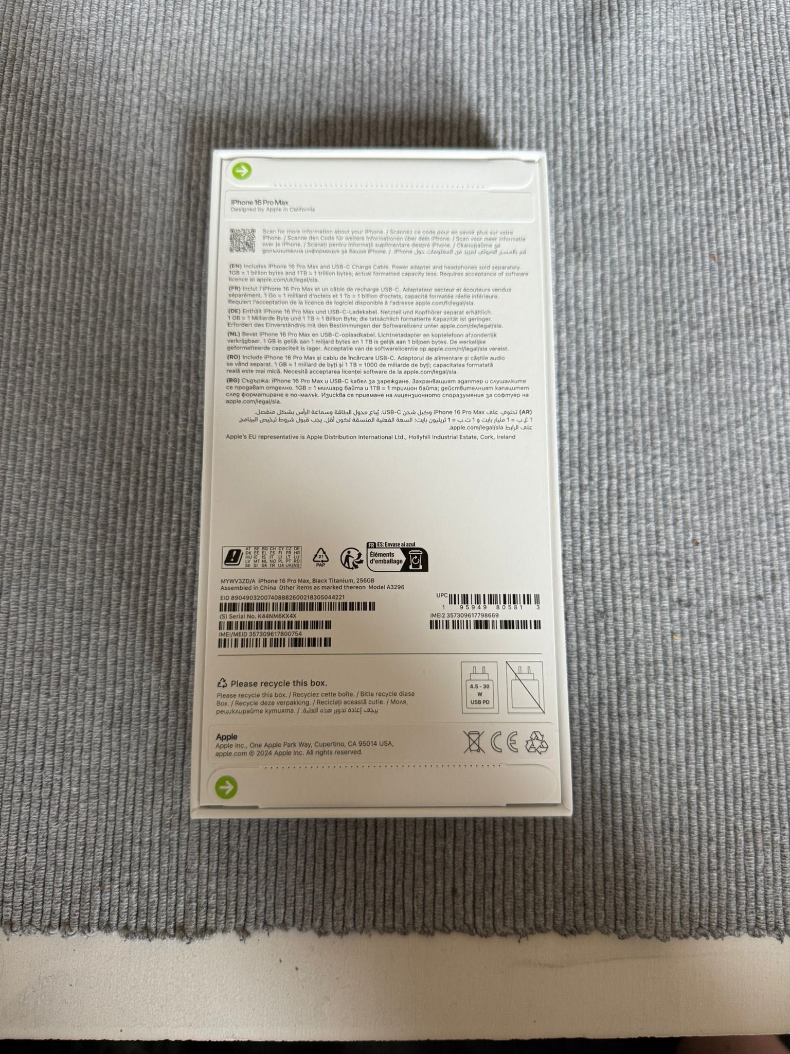 iPhone 16 pro max