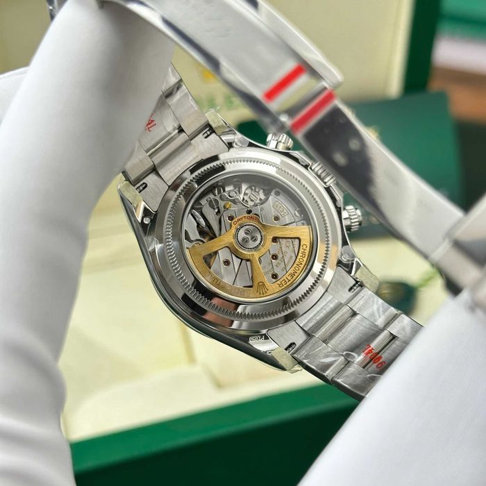 rolex daytona 4131 сребърен/платинен отворен гръб