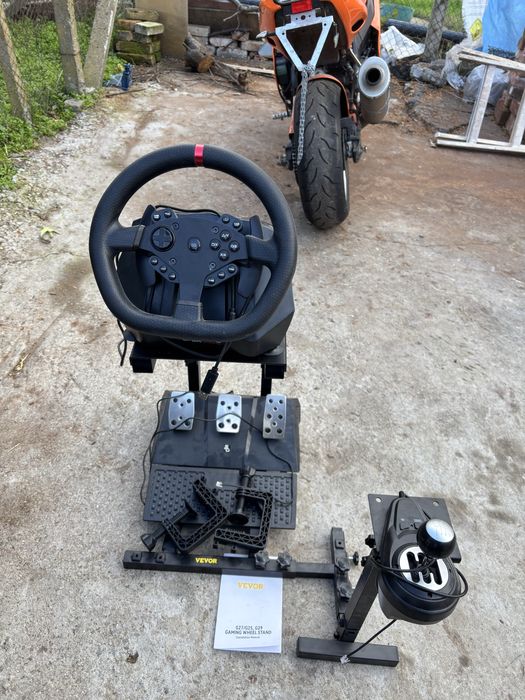 Стойка с волан, педали и скорости – почти нови!