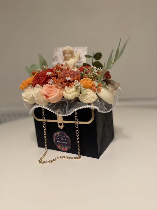 Buchet din ceara de soia