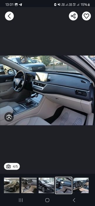 Hongqi h5 1.8 turbo sotiladi moshina ideal