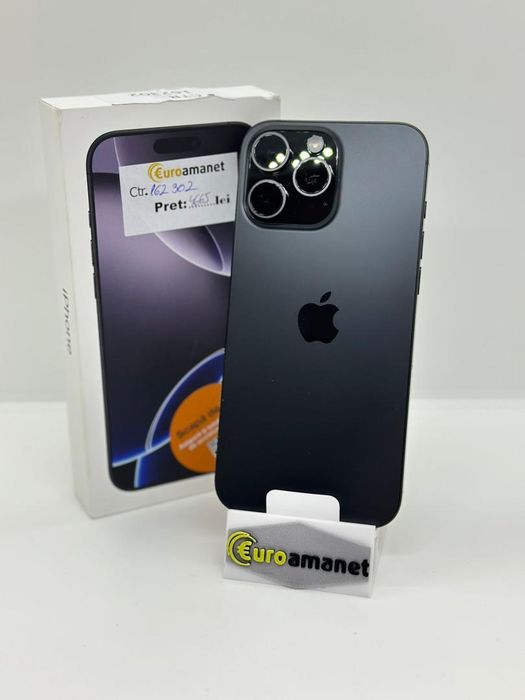 Telefon mobil Apple iPhone 16 Pro Max, 256GB, 5G -A-