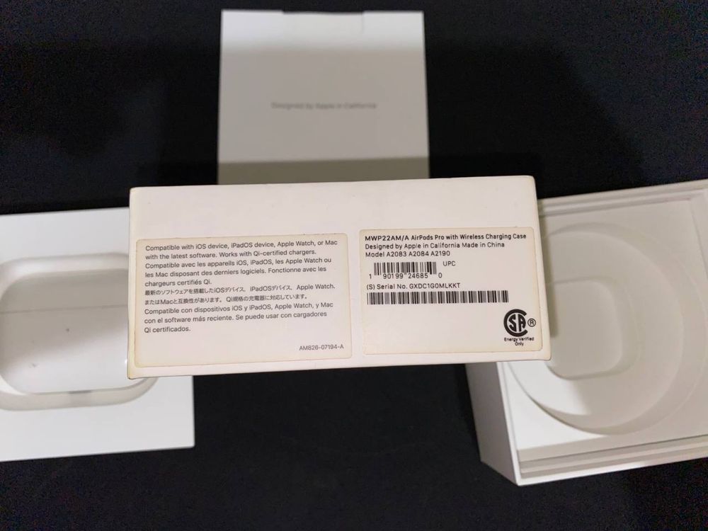 Airpods pro кейс с 1 наушником