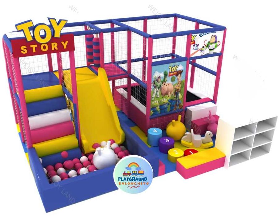 Вътрешно оборудване за детски кът-4.90*3.40/2.40височина