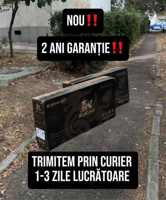 Stoc nou‼️Kukirin g2 2025, noua, sigilata