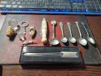 Lot vintage de 11 obiecte diferite