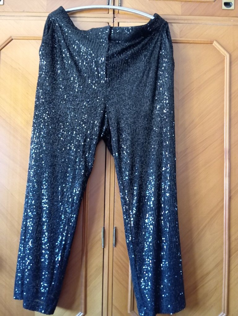 Pantaloni de ocazie paiete