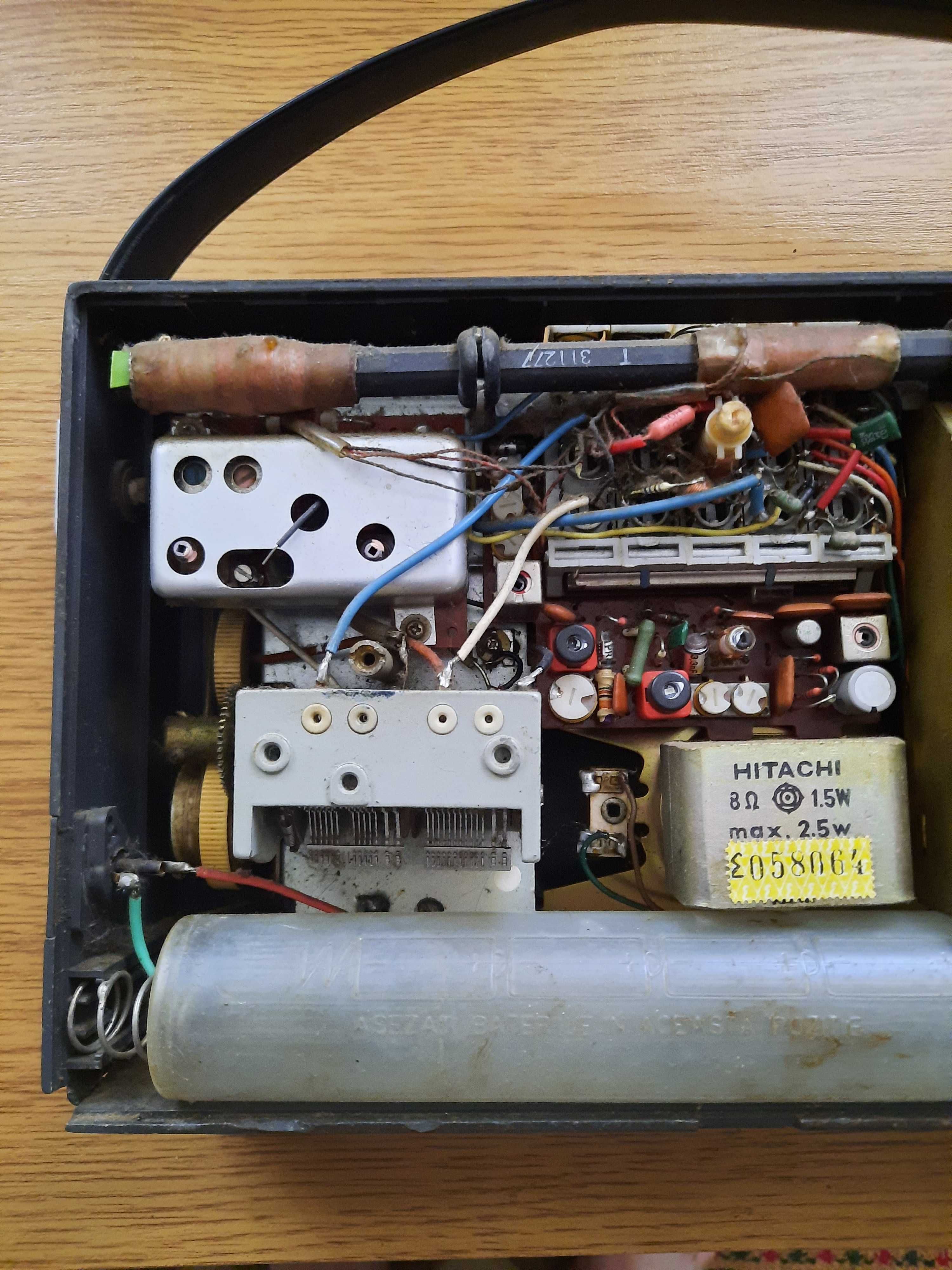 Electrica S651T,  aparat de radio vechi pe tranzistori, vintage, retro