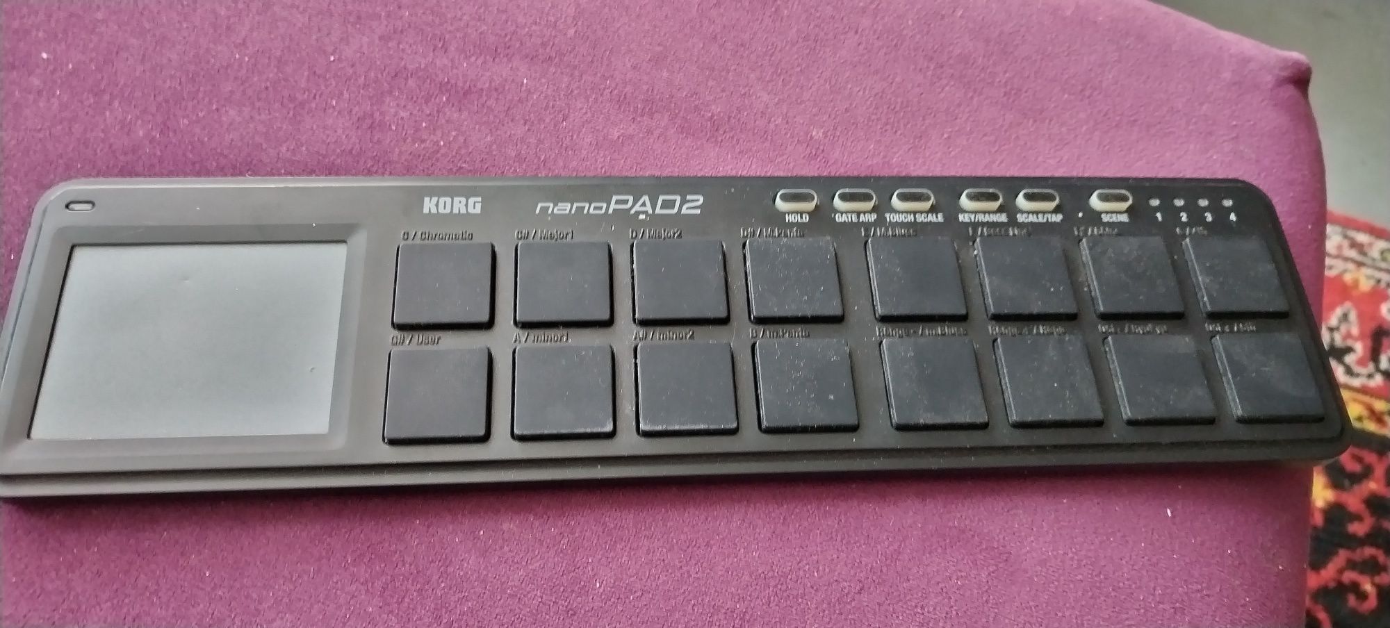 korg nanopad2 контролер