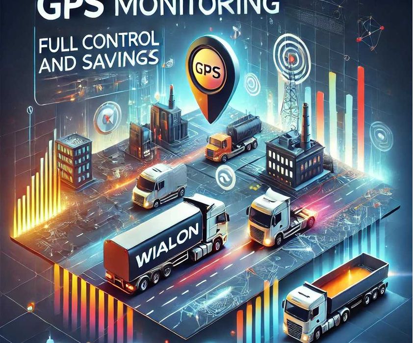 GPS Мониторинг Транспорта: Полный Контроль и Экономия с Wialon