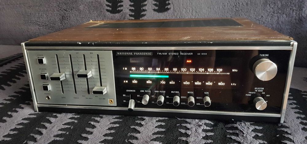 Hi-Fi vintage stereo receiver National Panasonic (TECHNICS) SA-6200