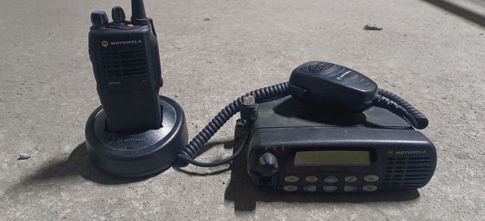 Рация МОТОРОЛА  GP640 в отличном состоянии