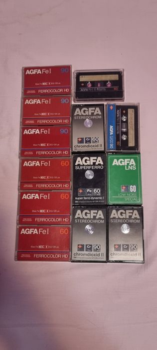 Casete audio Basf,Agfa superferro
