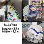 Perdea Farfurie decoratiune Vespa