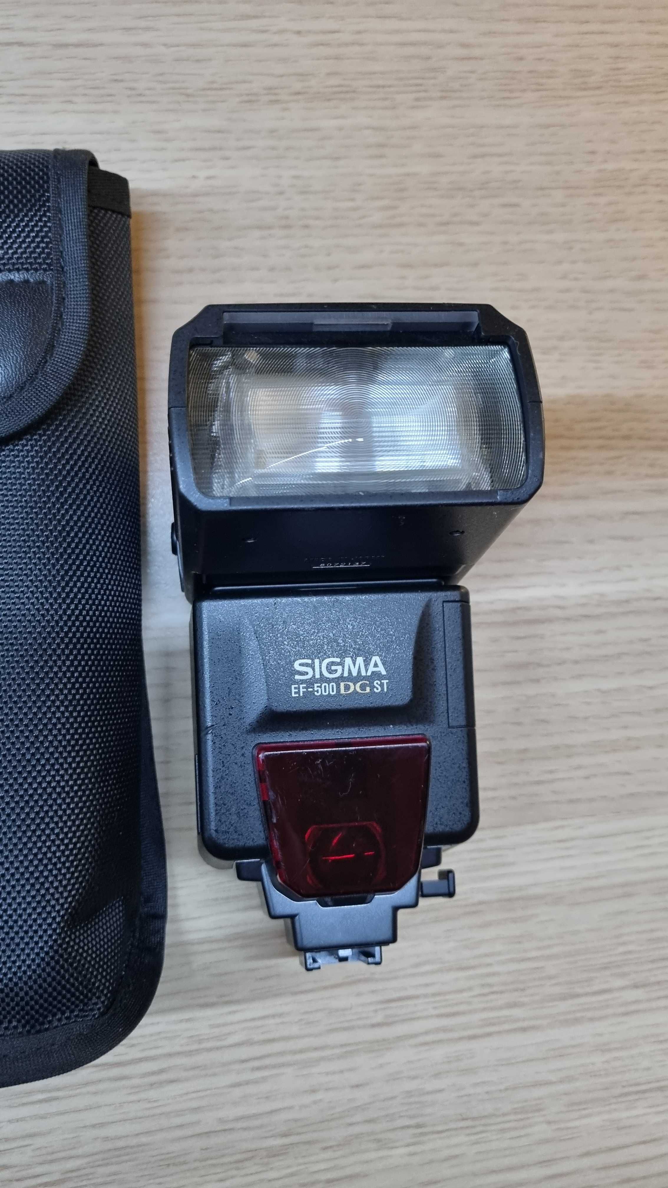 Blitz/ Flash Sigma EF-500 DG ST compatibil Sony cu Husa transport