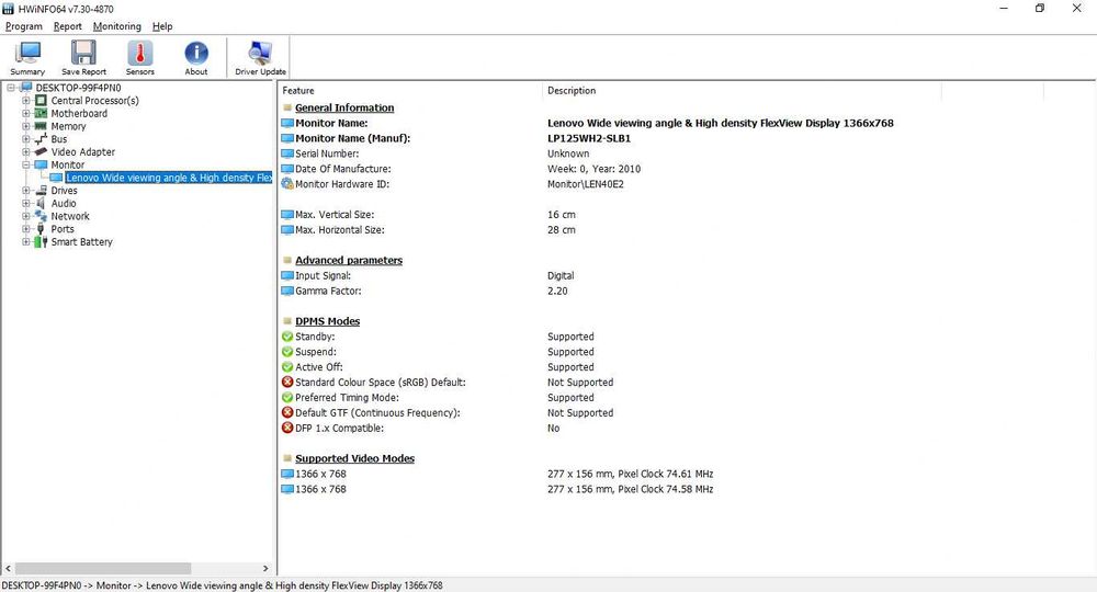 Lenovo ThinkPad X220 IPS, Intel i7-2640M 2.80GHz, 16GB RAM, 500GB HDD