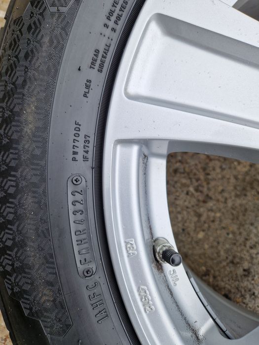 Jante 5x120 Bmw X1 X3 anvelope iarna 225 60 17 Relativ Noi