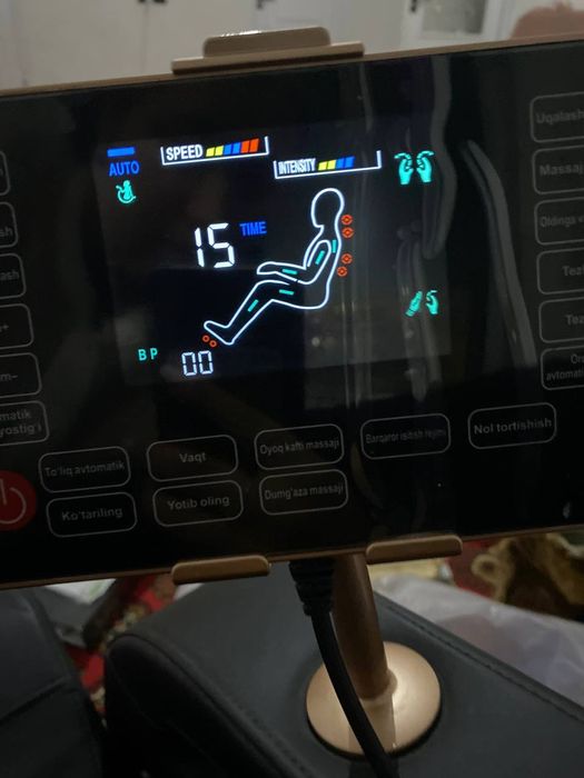 Массажное кресло сатылады 12 миллион, коп функциялы 1 жыл гарантия бер