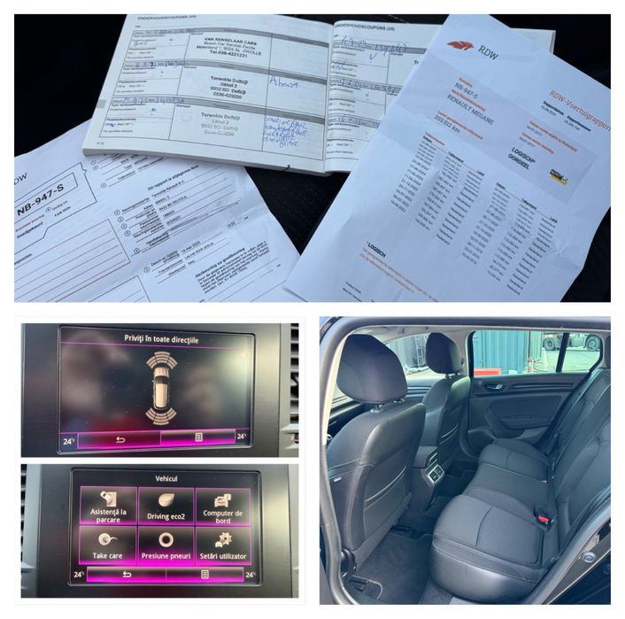 Renault Megane 4 , 1.5 dci 110 cp , Euro6 , fabr.2017, Carte Service!!