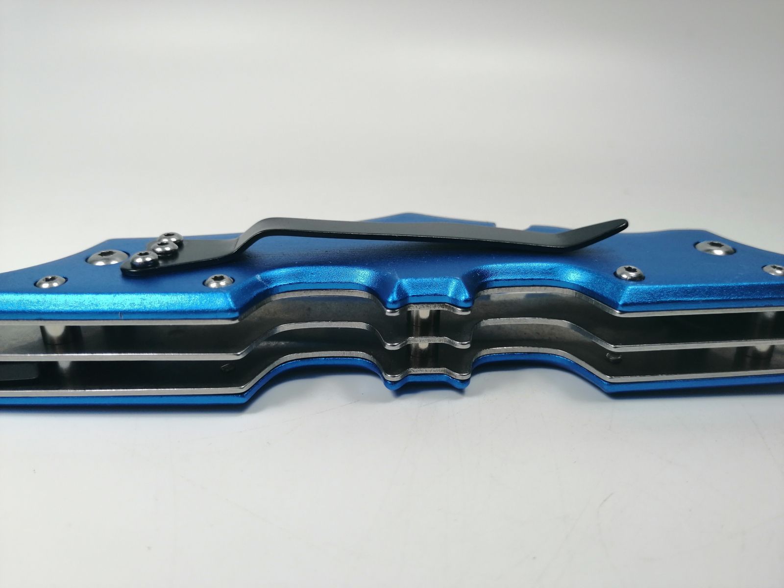 Briceag, doua taisuri, Batman Style, prindere curea, 27 cm