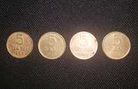 Patru monede de colecție