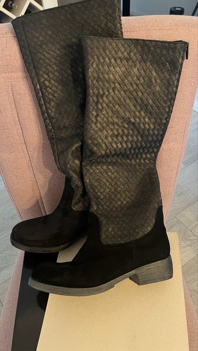 Cizme Zee Lane Greta 7 zip, marime 38