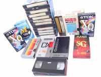 Lot de 25 de casete video cu filme din anii '80-2005 / casete VHS
