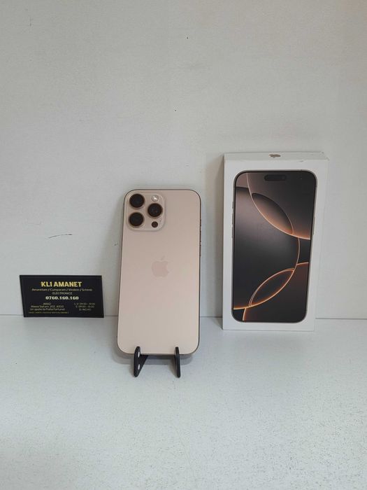 iPhone 16 Pro Max - KLI Amanet