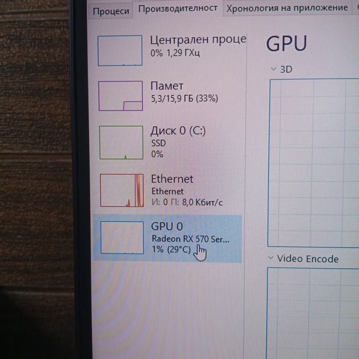 Геймърски Компютър Xeon 2680v4/Rx570/16GB/256SSD