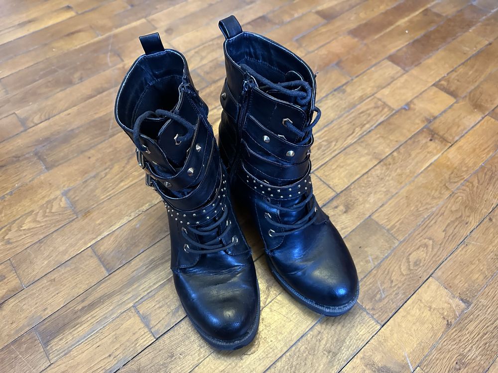 Дамски кожени ботуши “Ellie shoes”