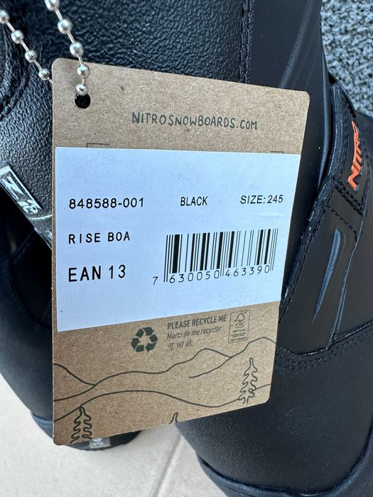 boots noi nitro rise boa mondo 24,5 europa 38