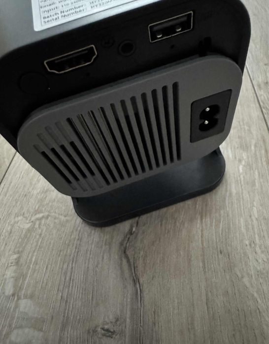 Proiector portabil HY320, SMART, 4K, android, negru, nou, la cutie!