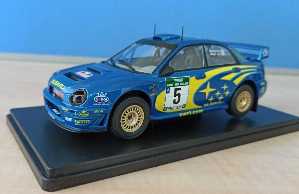 Macheta Subaru Impreza S7 Richard Burns Rally NZ 2001- IXO/Altaya 1/24