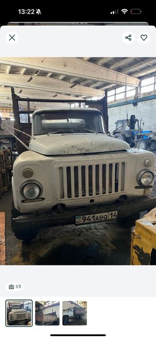 Газ 53 на ходу    .