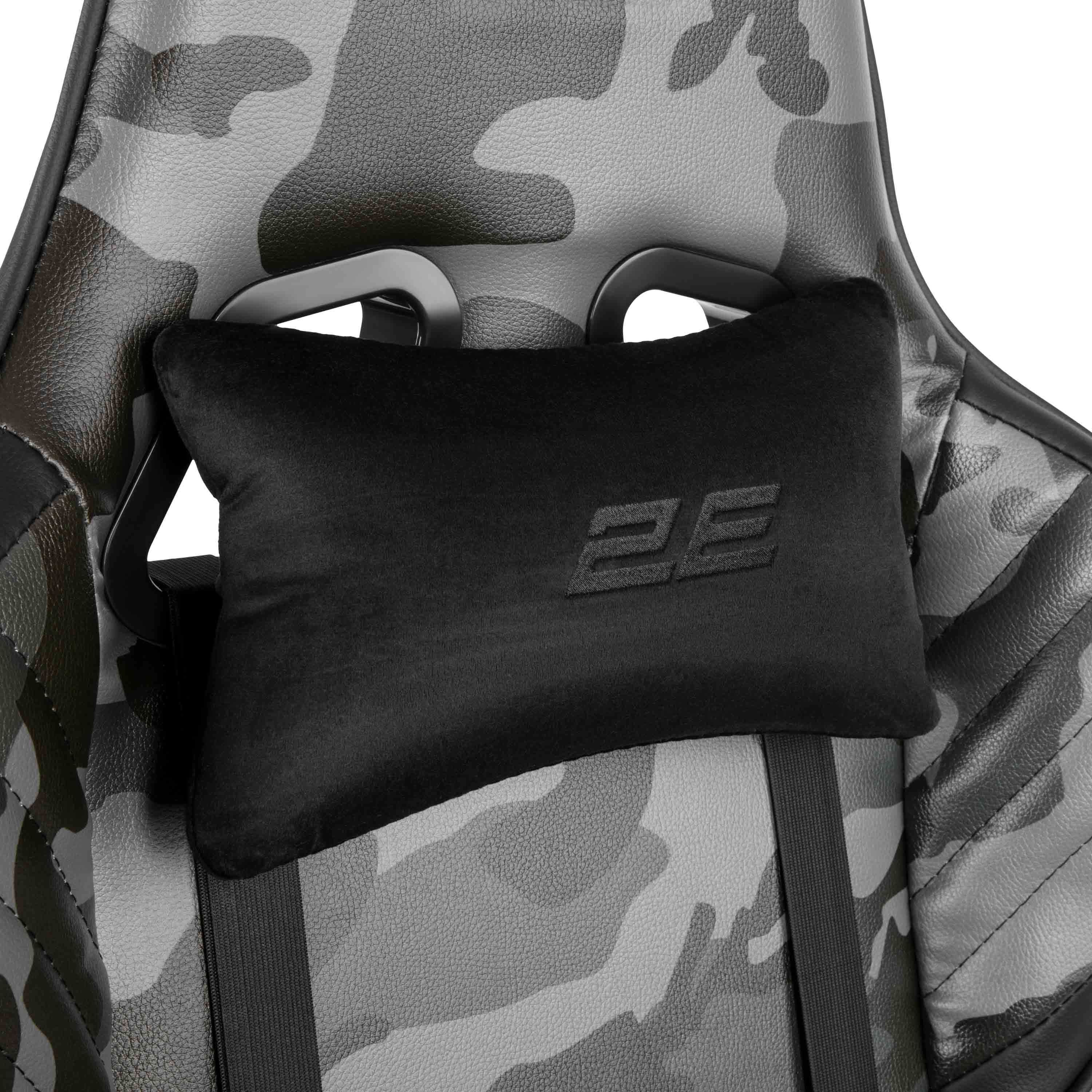 Кресло 2E Gaming Hibagon Black/Camo