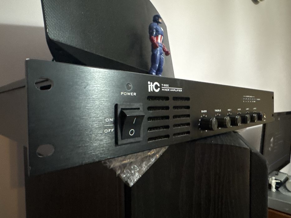 itC T-30 mixer amplifier + JBL C24CT Micro встраеваемая акустика х4/9W