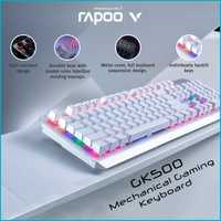Топ! (Свитчи Red) Механическая Клавиатура RAPOO GK RGB/60млн нажат
