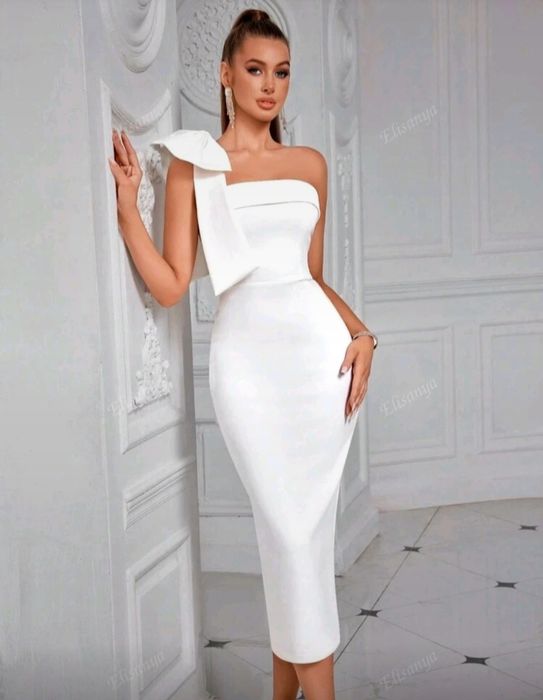 Rochie albă de cununie