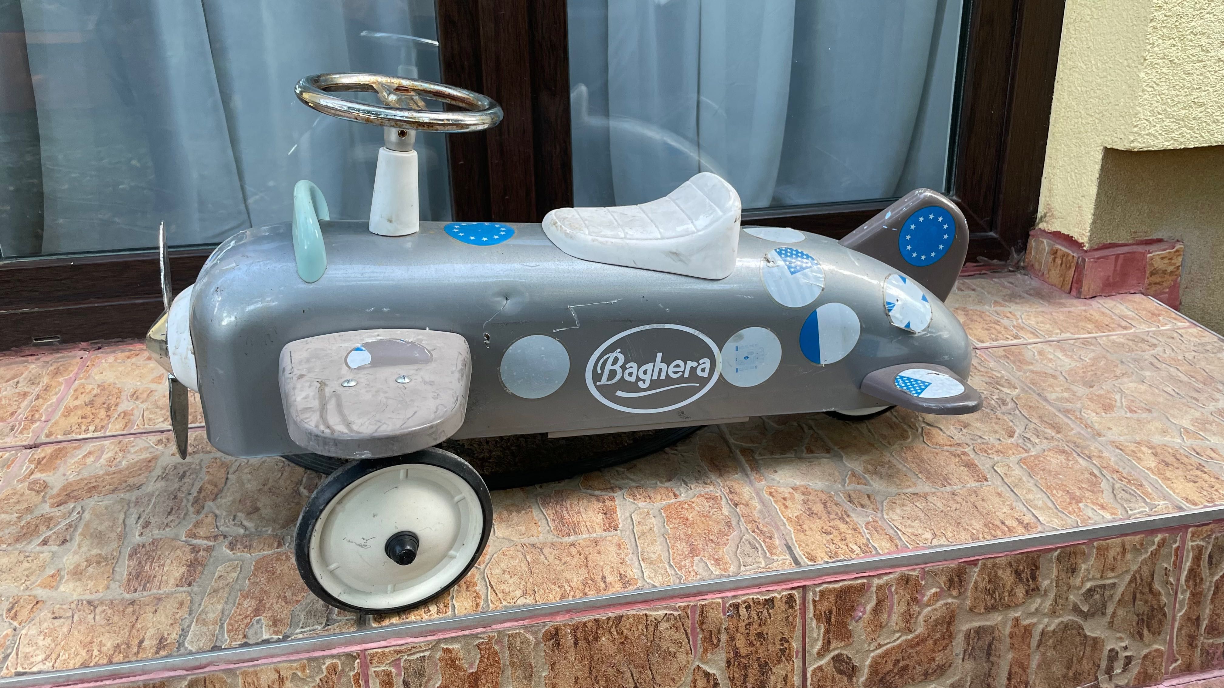 Baghera Ride On tabla si elemente plastic avion masina