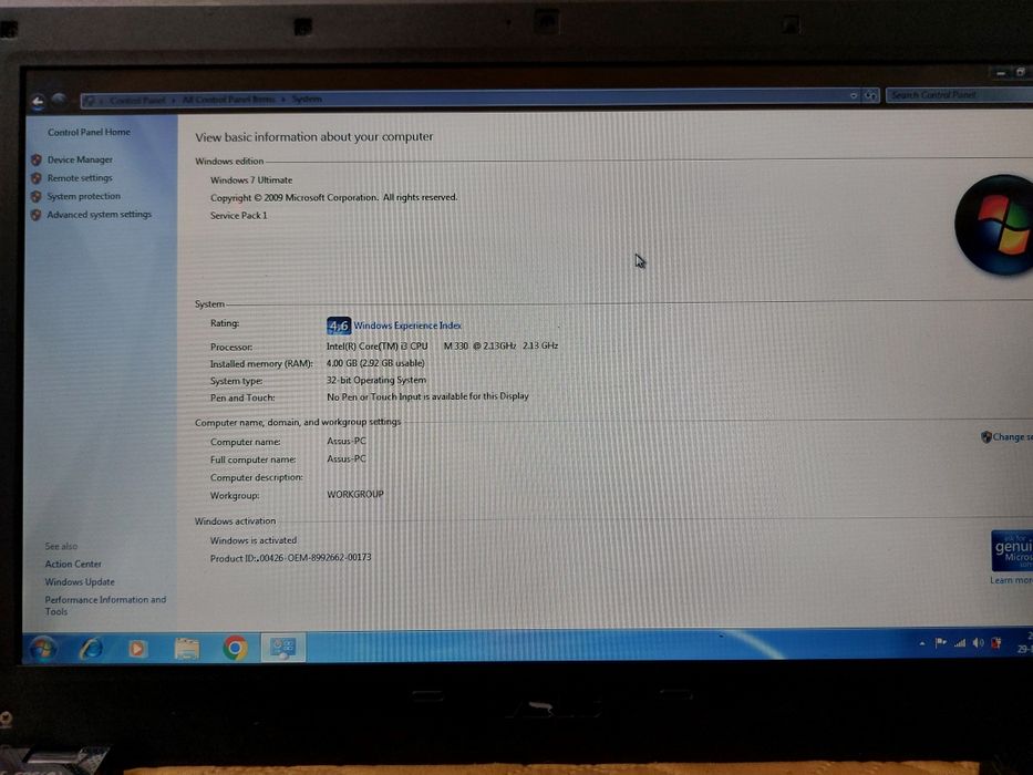 Laptop Asus X52J fara acumulator