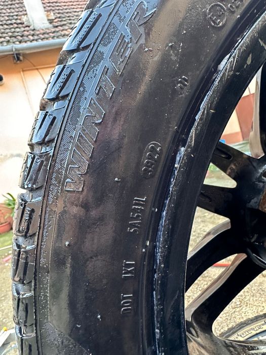 Jante Audi 5x112 255/45/19 Pirelli iarna 2022 VW Skoda Mercedes Seat