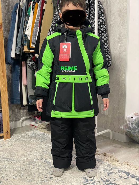 Куртка пуховик замняя размер 140-152