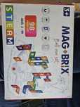 Magbrix set piese magnetice,, compatibil Magnatiles, Connetix, etc