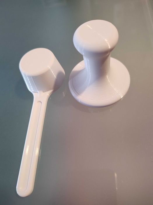 Тампер и лъжичка за кафе