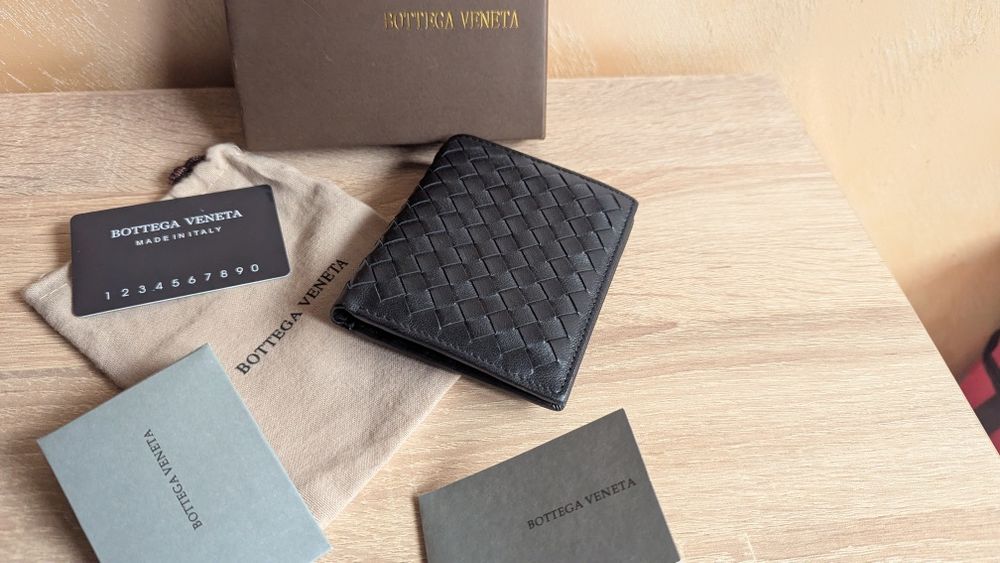 Портфейл Bottega Veneta портмоне мъжки