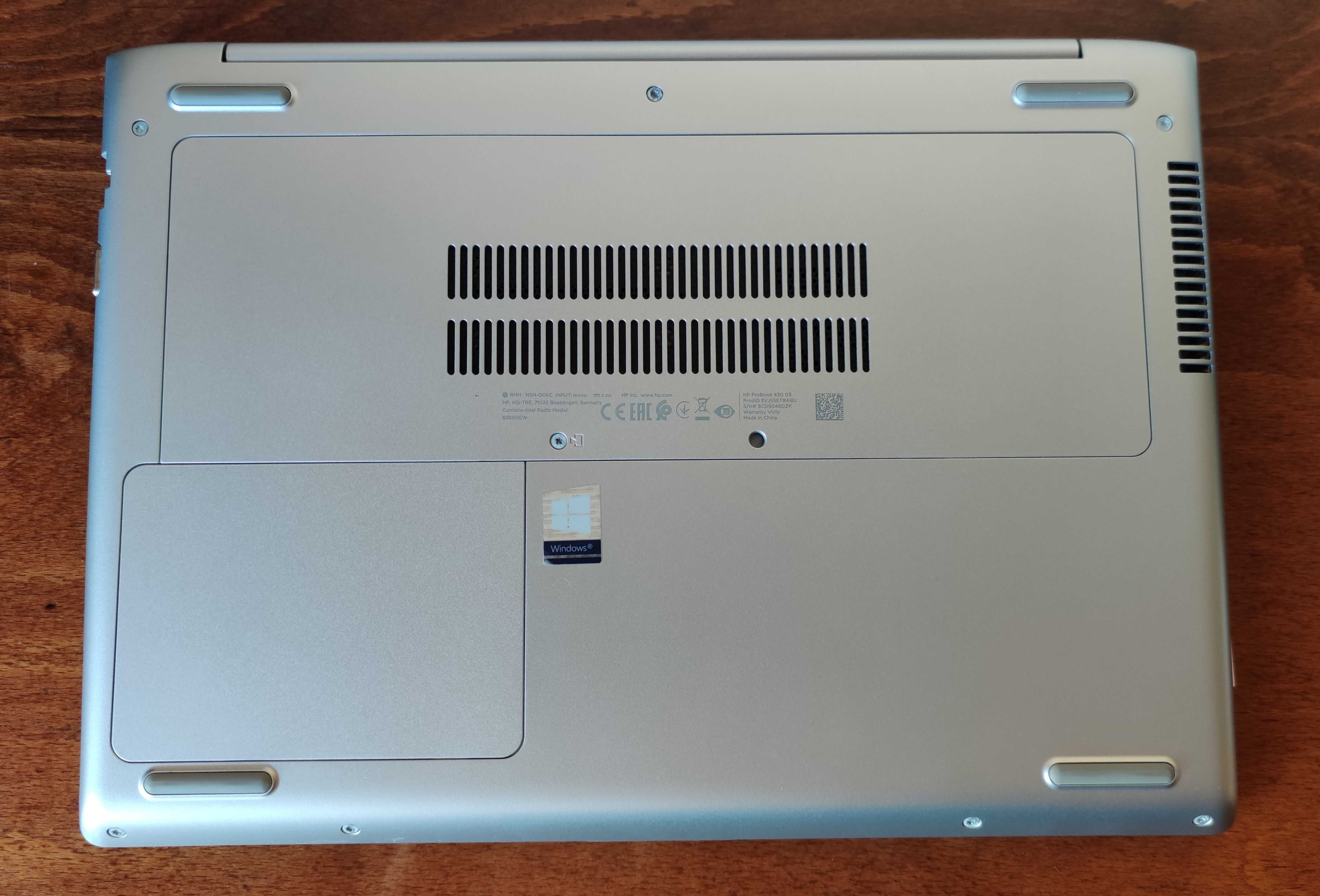 Laptop HP G5 430 i5, 13.3" Full HD, 8 GB RAM, 256 GB SSD, iluminata