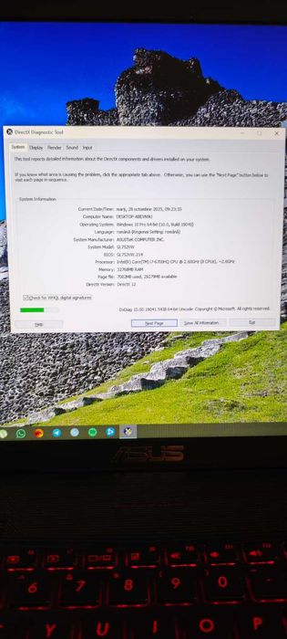 Laptop Gaming ASUS GL752VW – i7, GTX 960M, 32GB RAM noi, SSD 960GB