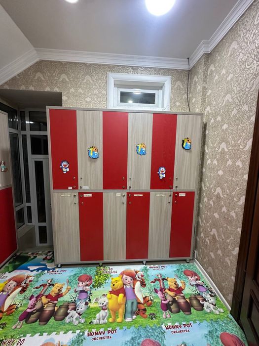 Шкафчики в детский сад на 32/64 ребенка