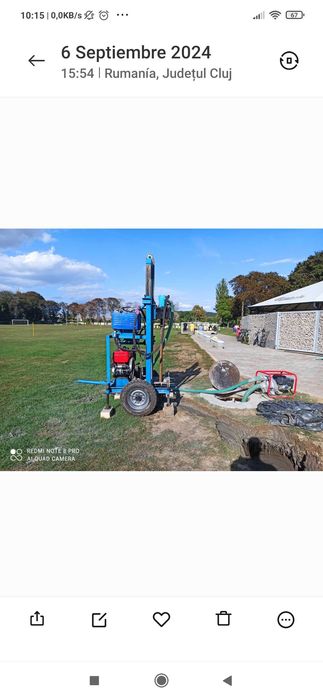 Vind instalatie  de foraj